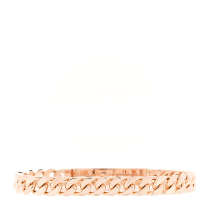 Hermes 18K Rose Gold Diamond PM Kelly Chaine Bracelet ST 2 of 4
