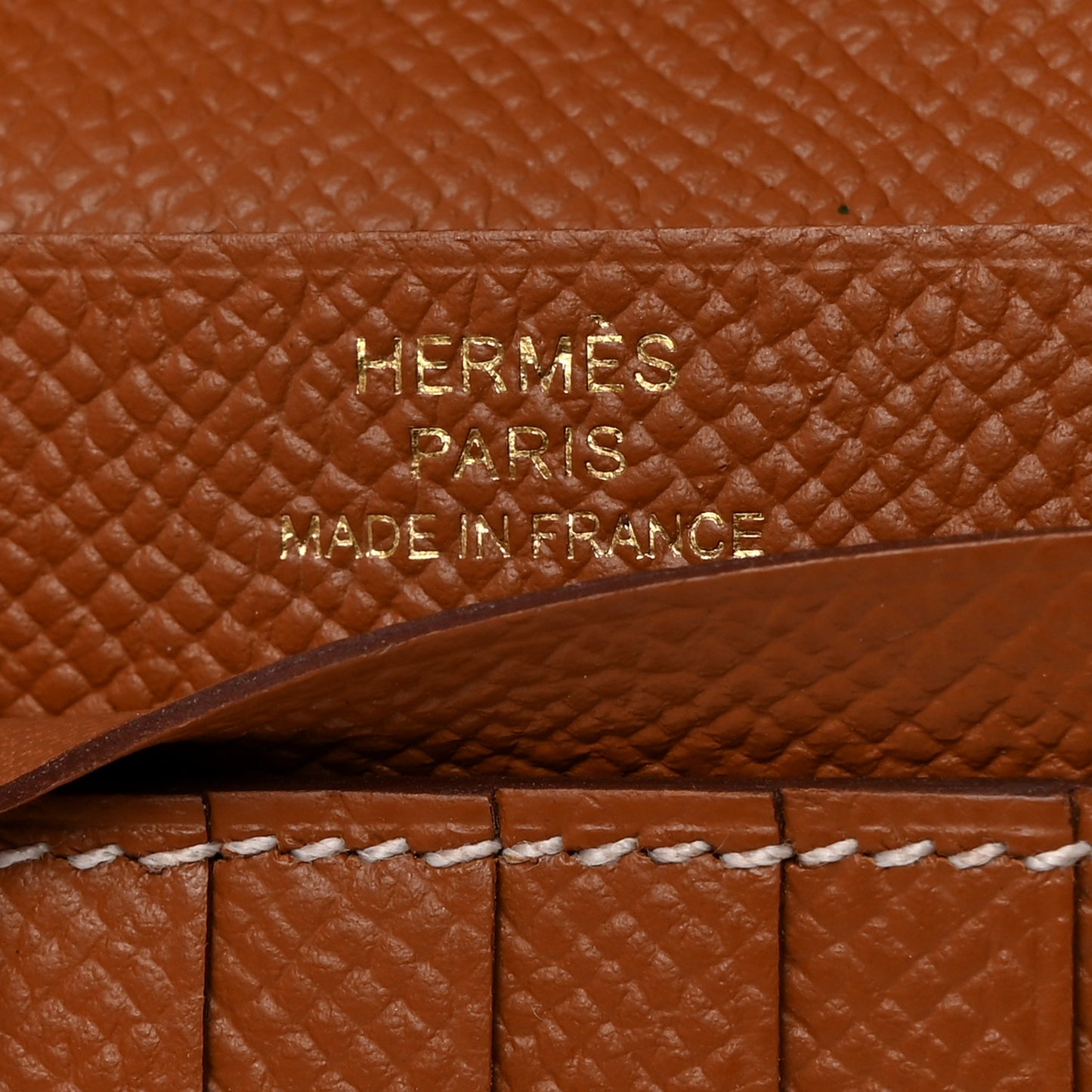 Epsom Bearn Compact Wallet Gold