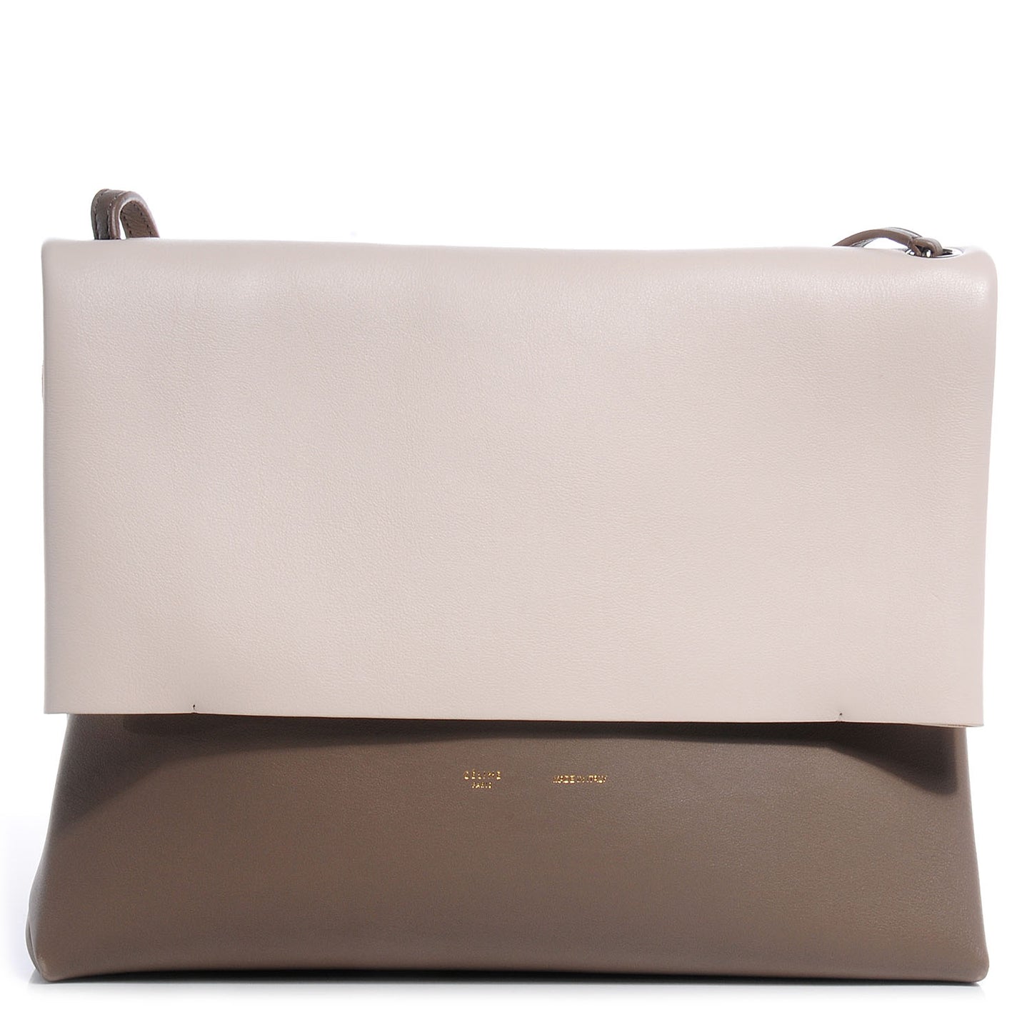 Calfskin All Soft Shoulder Bag Cream