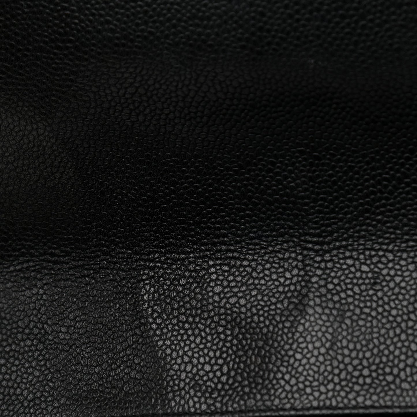 Caviar Quilted Medium Single Flap Black