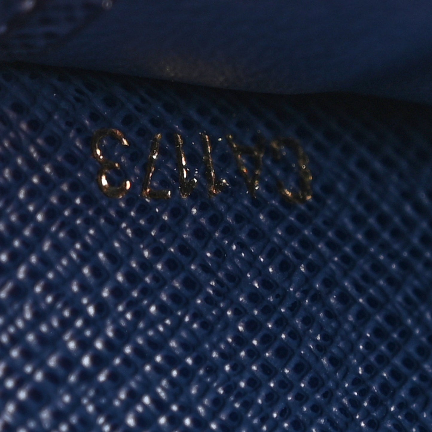 Damier Paillettes Zippy Wallet Blue