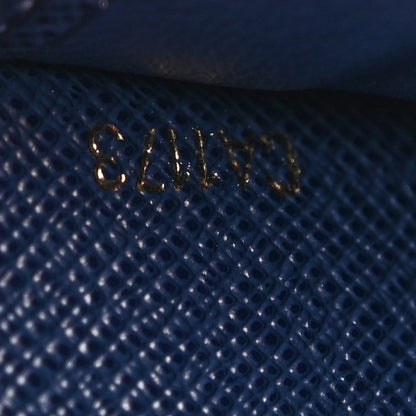 Louis Vuitton Damier Paillettes Zippy Wallet Blue 7 of 8