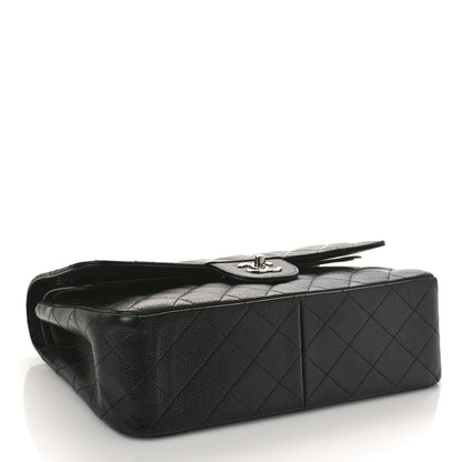 Chanel Caviar Quilted Jumbo Double Flap Black 4 of 11