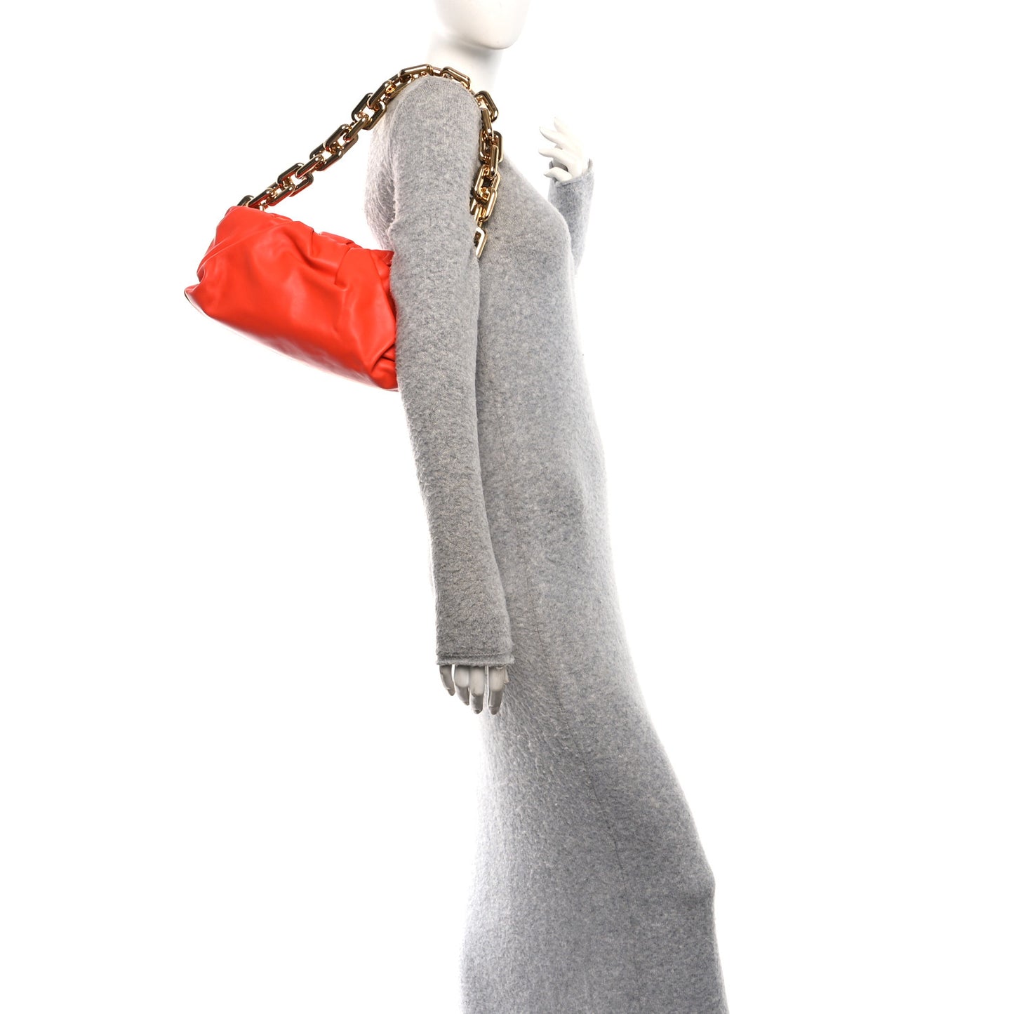 Calfskin The Pouch Chain Maple
