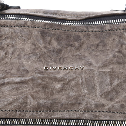 Givenchy Tumbled Sheepskin Mini Pandora Charcoal 13 of 13