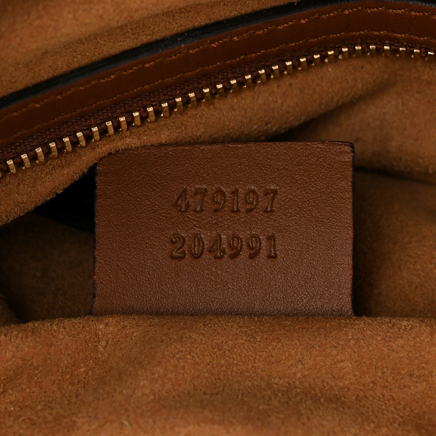 GG Supreme Monogram Medium Padlock Tote Beige Cuir