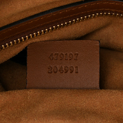 Gucci GG Supreme Monogram Medium Padlock Tote Beige Cuir 7 of 11