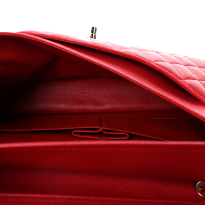 Chanel Caviar Quilted Medium Double Flap Red 5 of 10