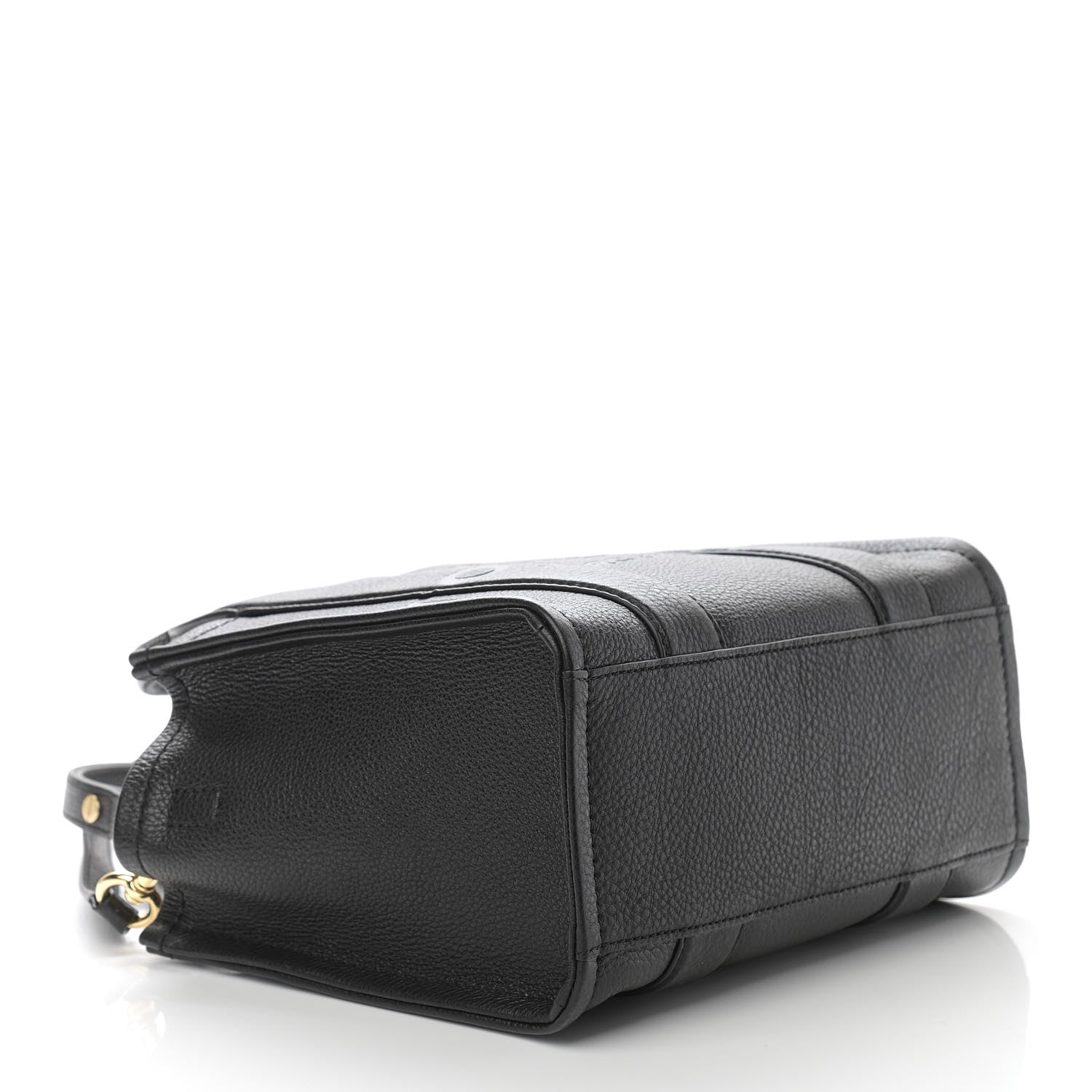 Marc Jacobs Grained Calfskin Small The Tote Bag Black 4 of 11