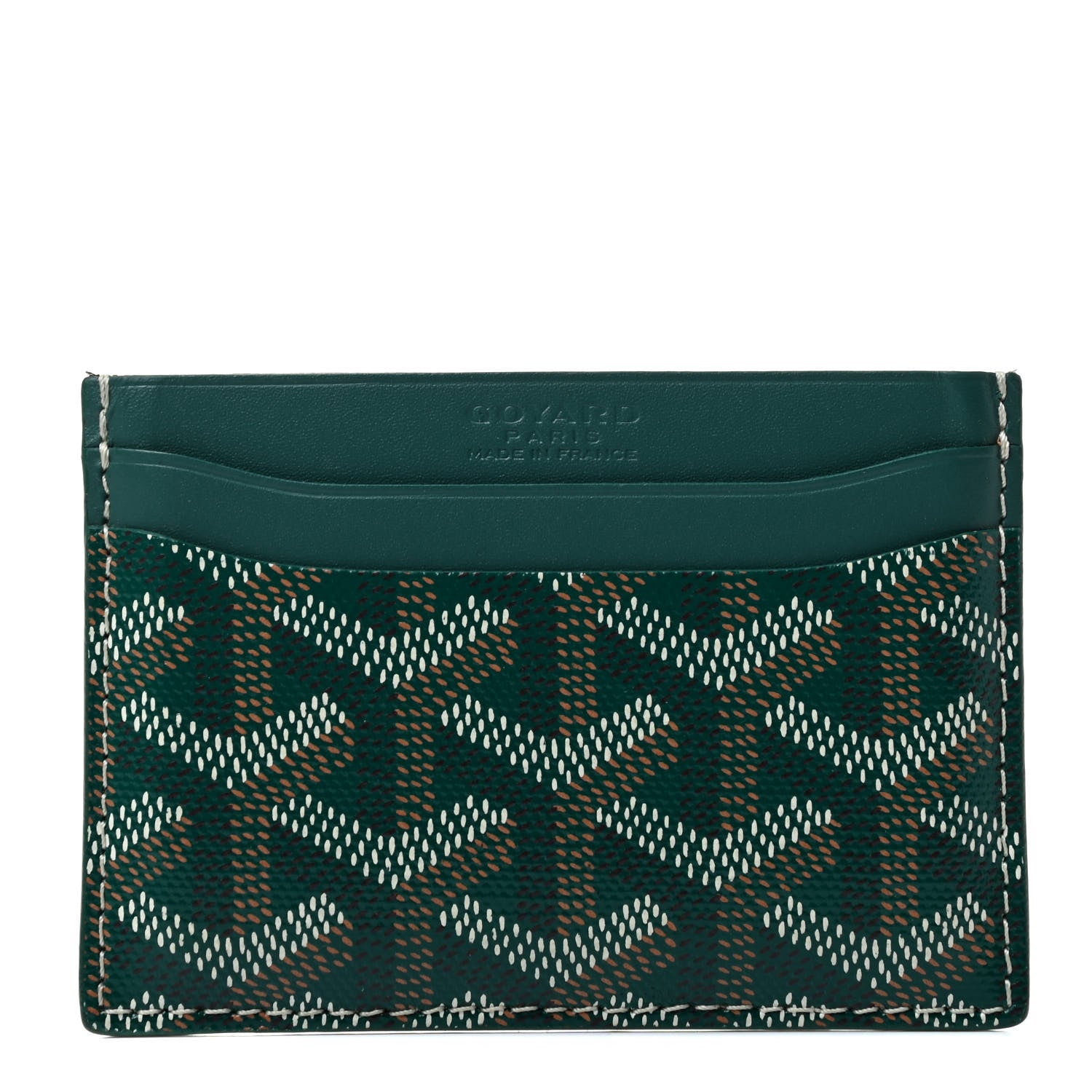 Goyard Goyardine Saint Sulpice Card Holder Green 1 of 4