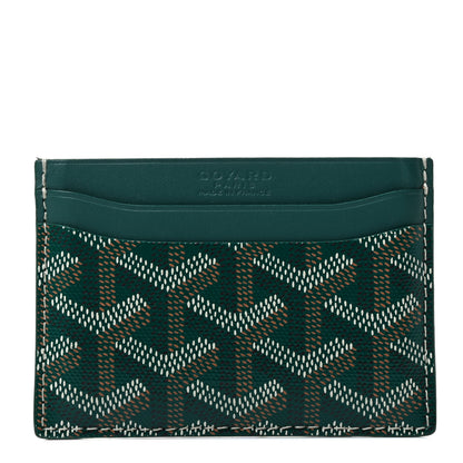 Goyard Goyardine Saint Sulpice Card Holder Green 1 of 4