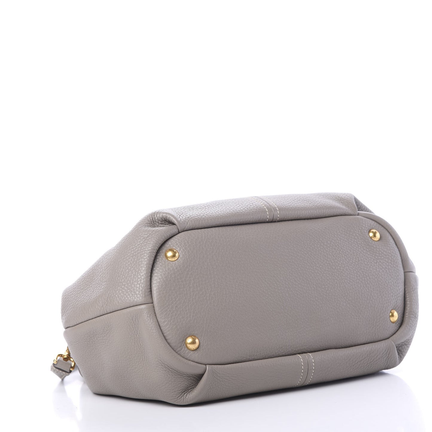 Vitello Daino Shoulder Bag Argilla