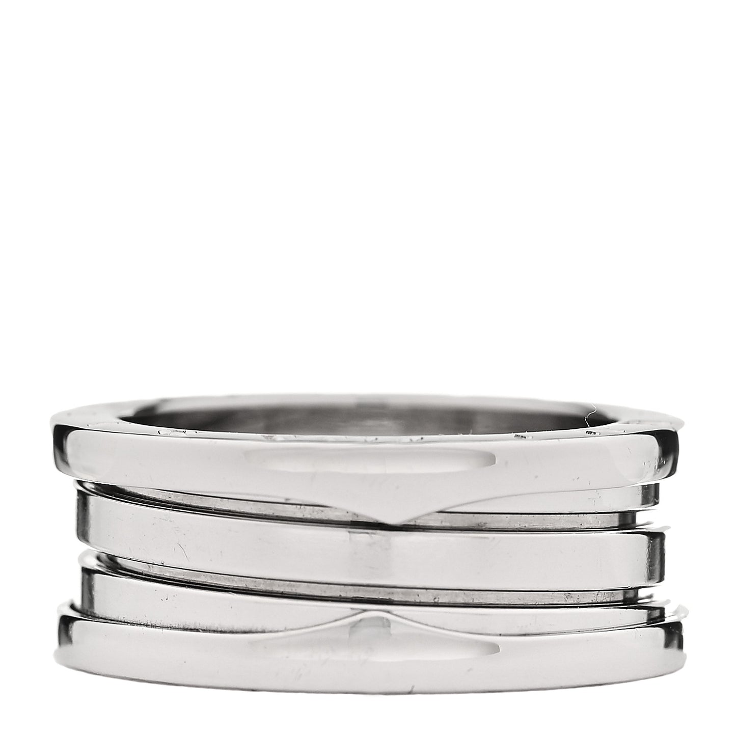18K White Gold B.Zero1 Three-Band Ring 56 7.5