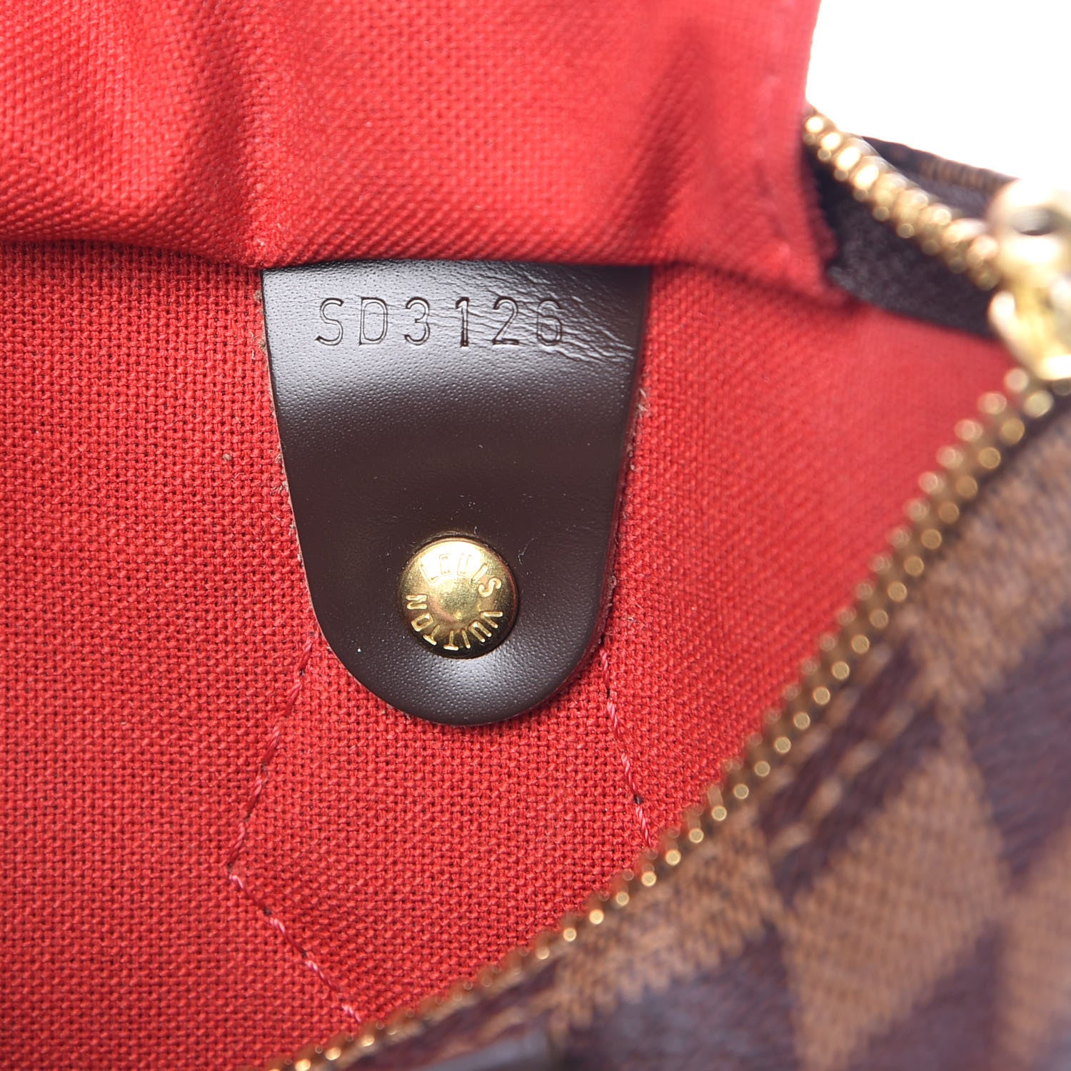 Louis Vuitton Damier Ebene Speedy Bandouliere 25 8 of 14