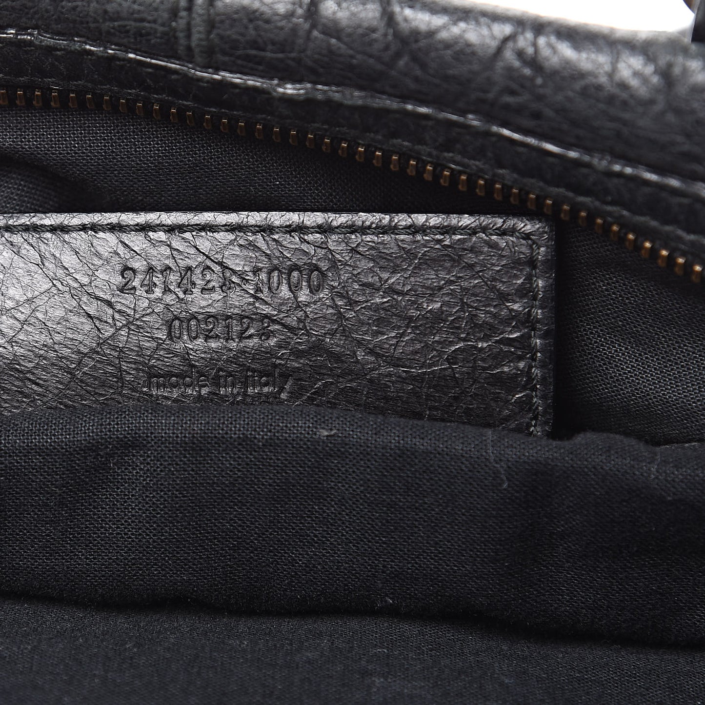 Agneau Classic Hardware Maxi Twiggy Black