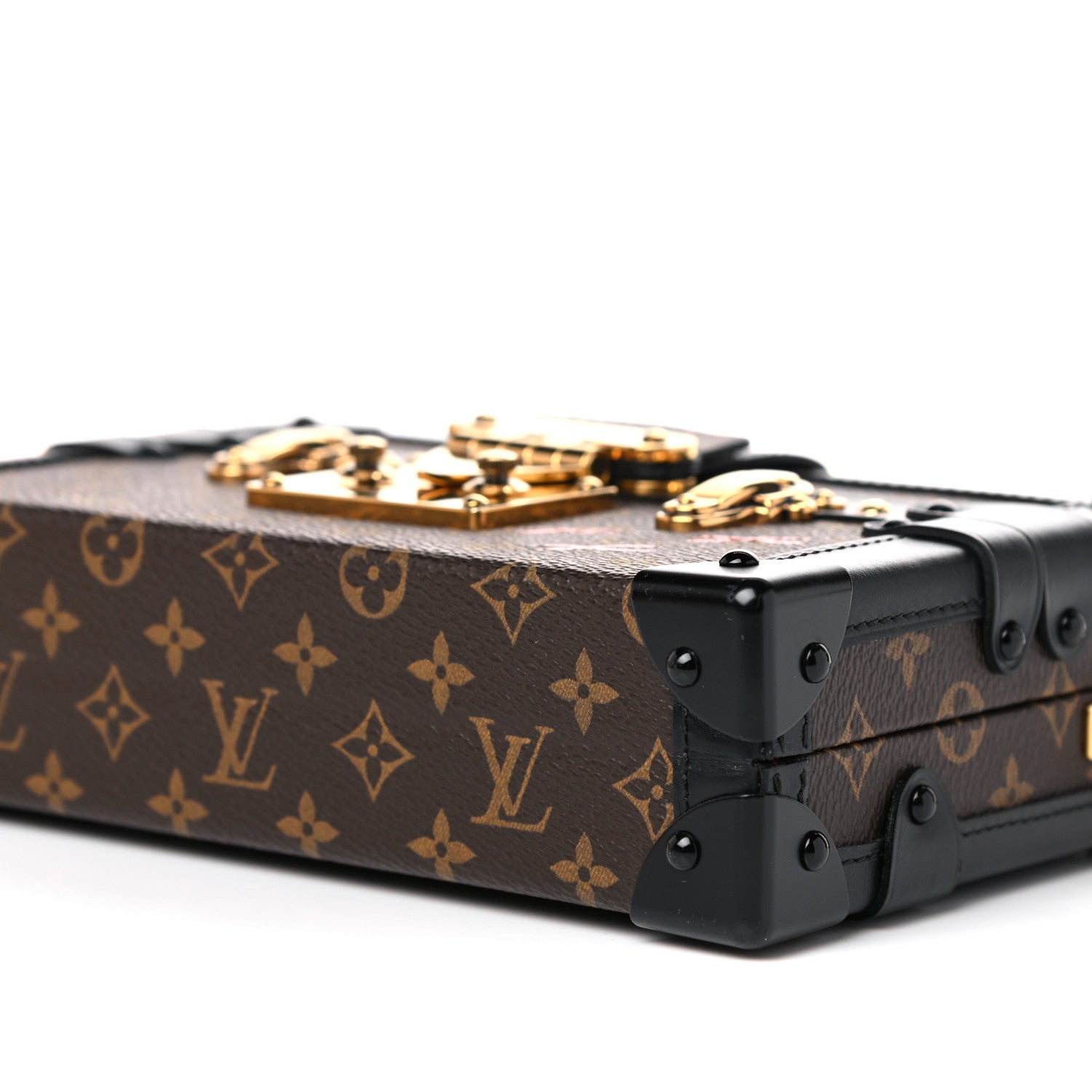 Louis Vuitton Monogram Petite Malle Black 6 of 11