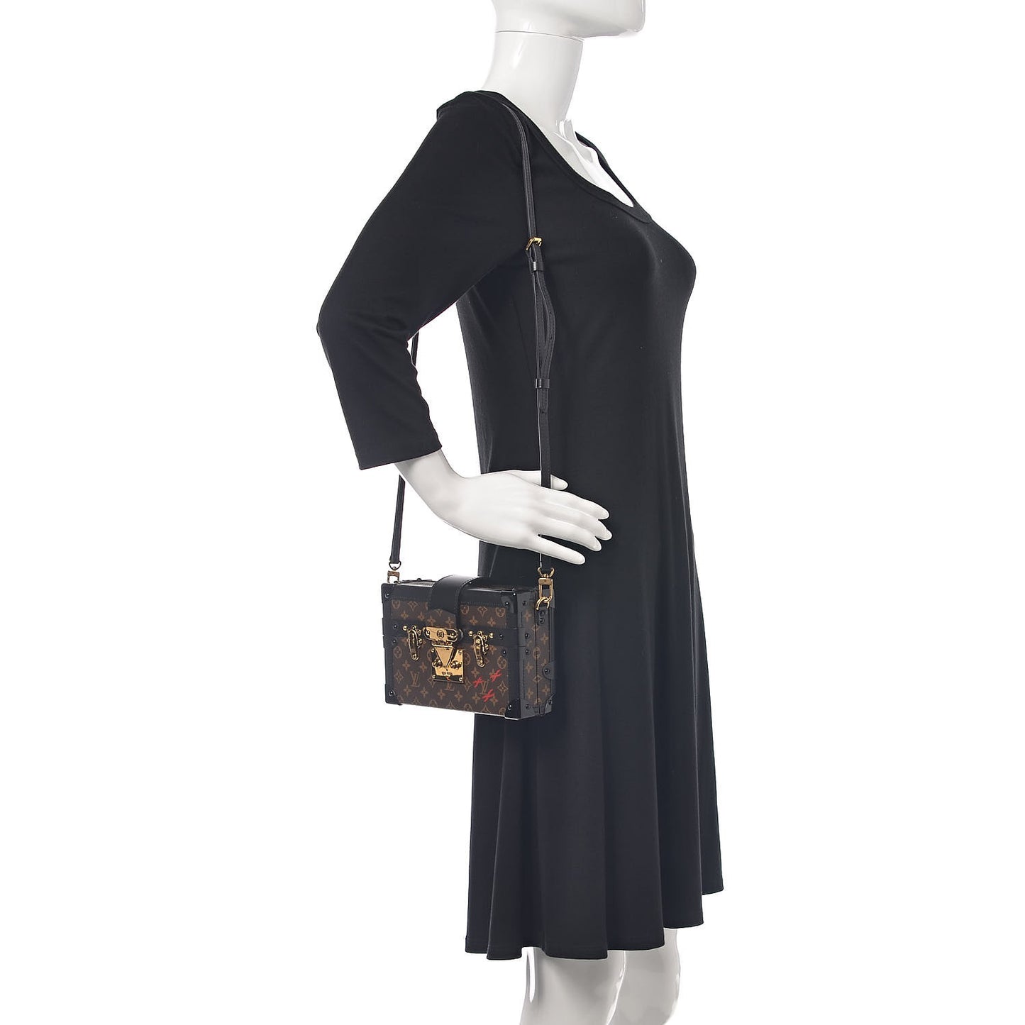 Monogram Petite Malle Black