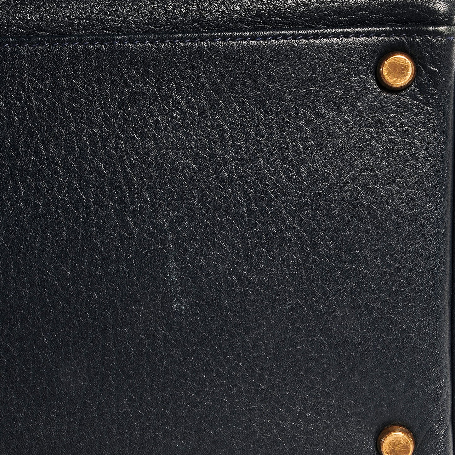 Taurillon Clemence Kelly 40 w/ Pelican Cadena Lock Bleu Marine