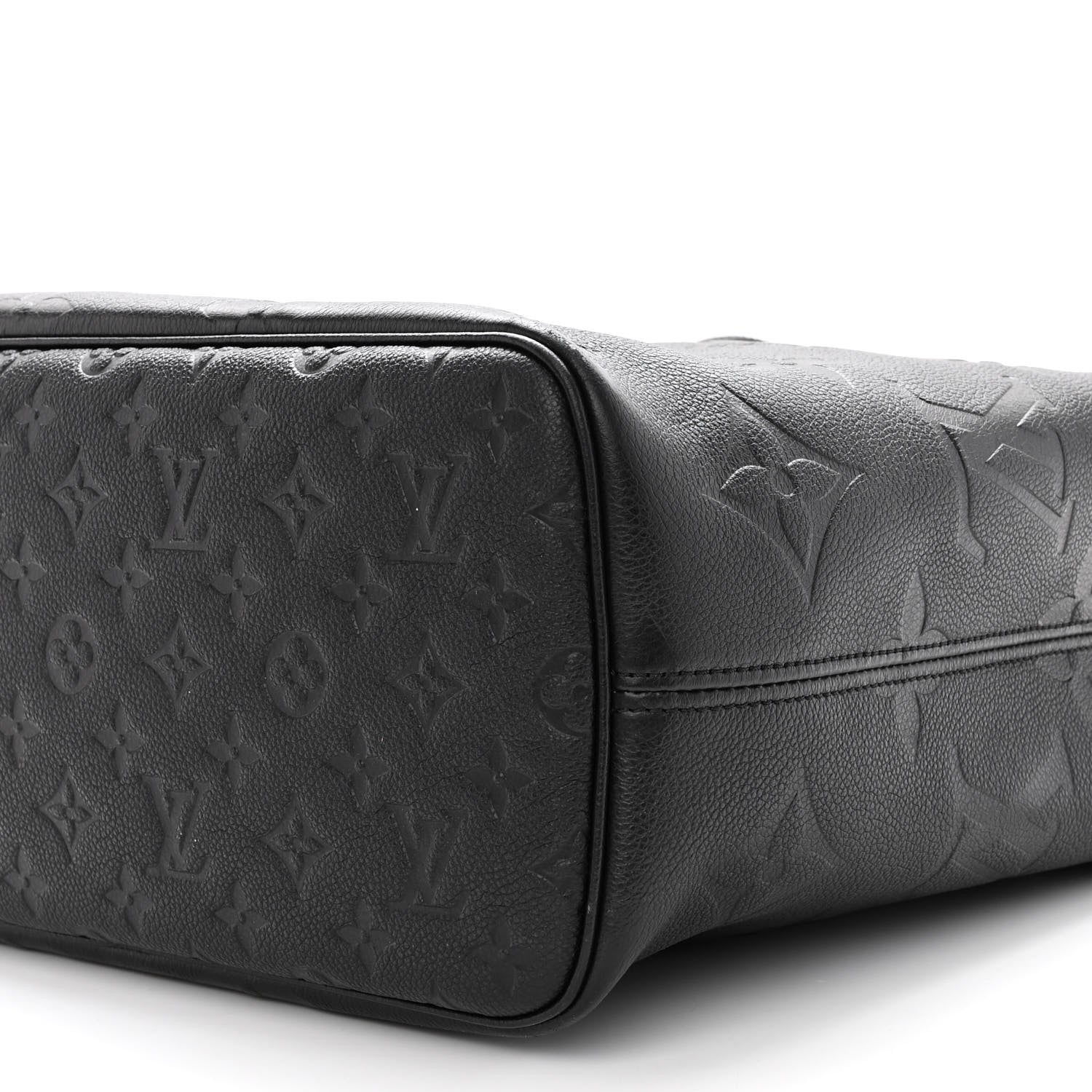 Louis Vuitton Empreinte Monogram Giant Neverfull MM Black 8 of 8