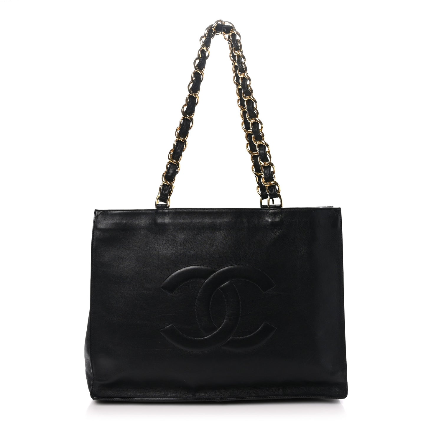Lambskin CC Tote Black