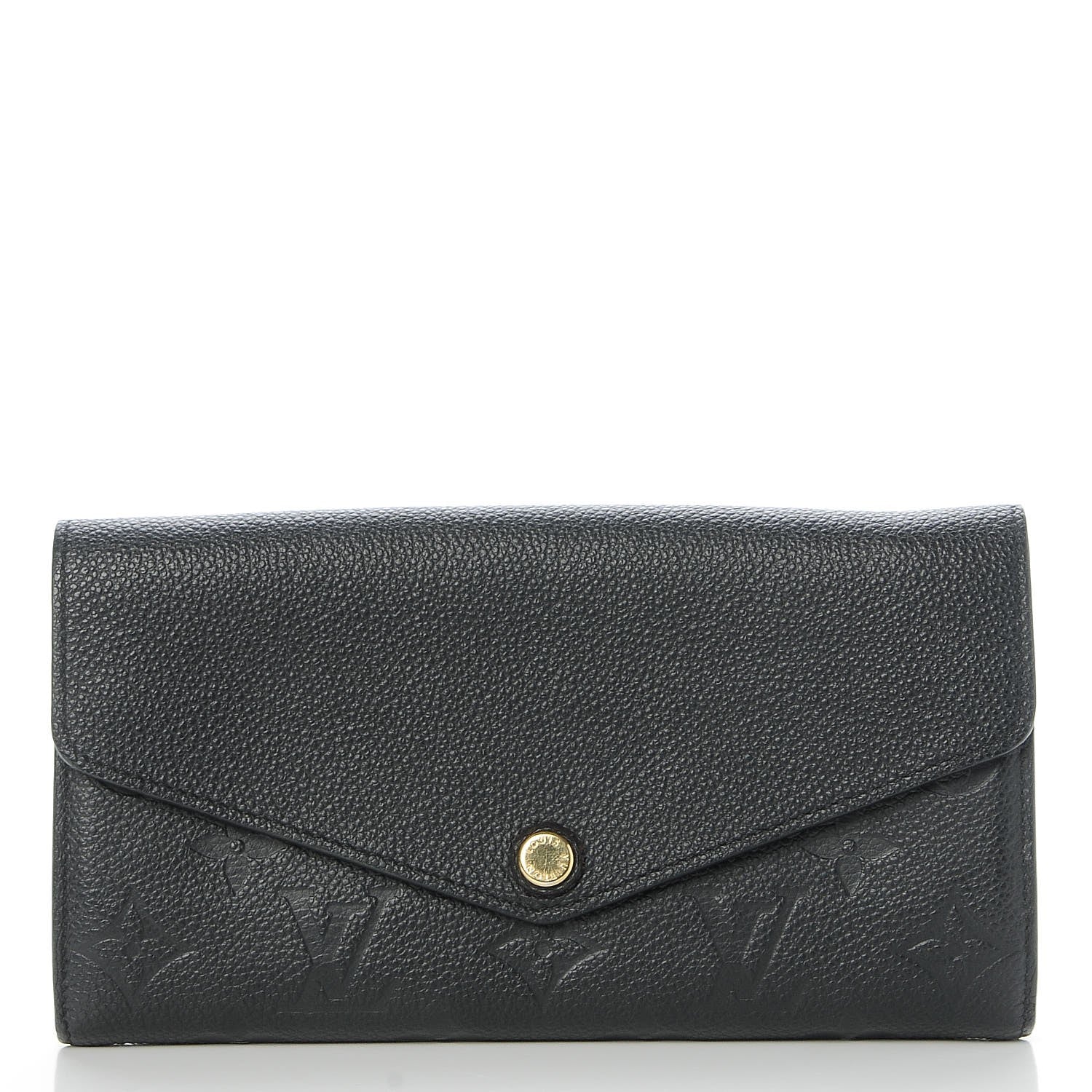 Louis Vuitton Empreinte Sarah Wallet NM Black 1 of 7