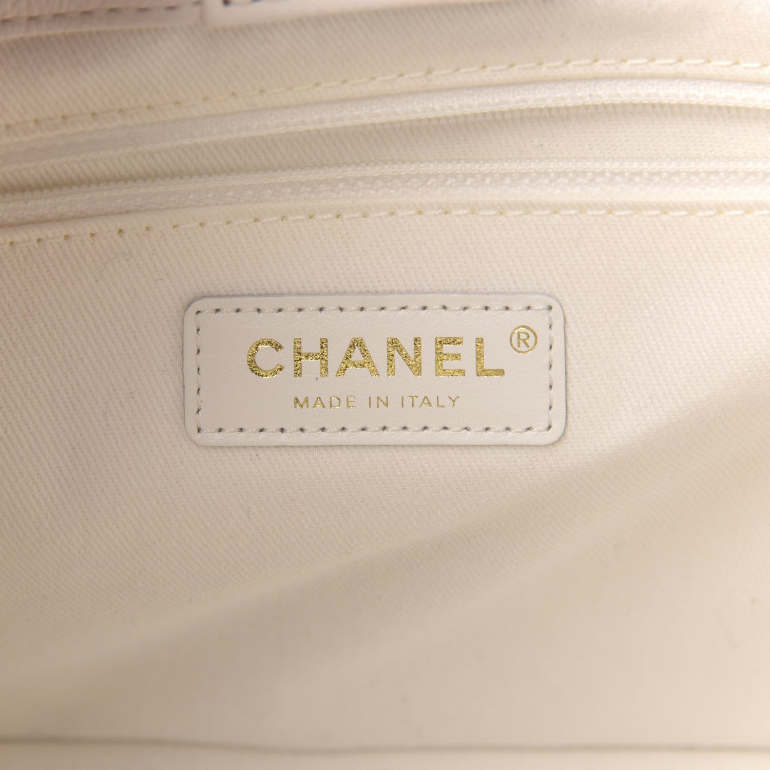 Chanel Caviar Quilted Small Business Affinity Shopping Bag White 6 of 11