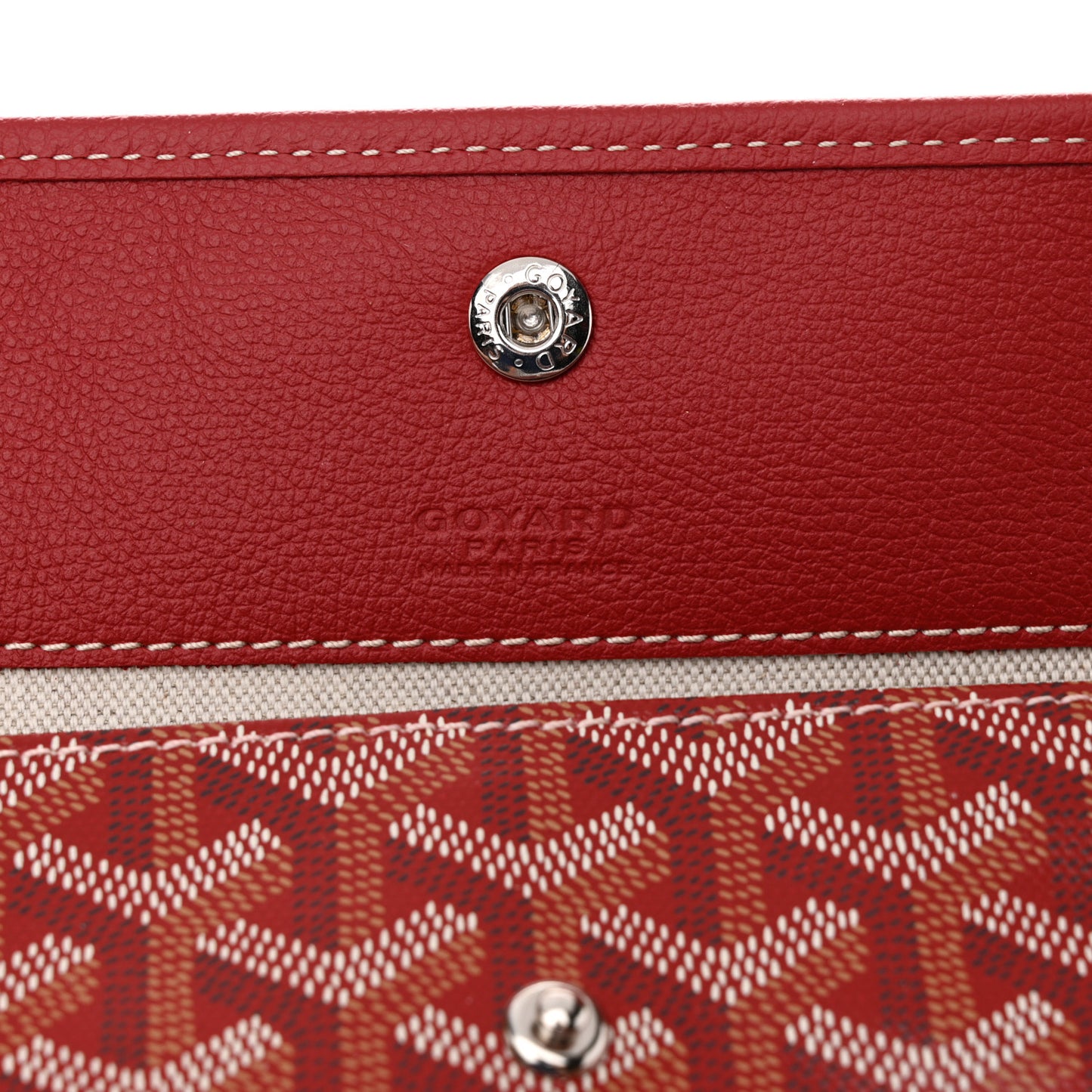 Goyardine Boheme Hobo Red