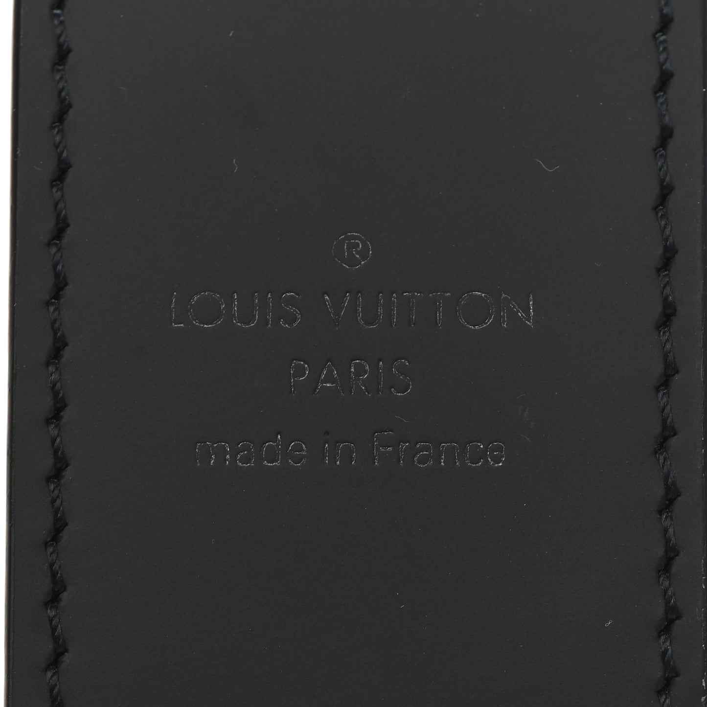 Calfskin Bag Holder Black