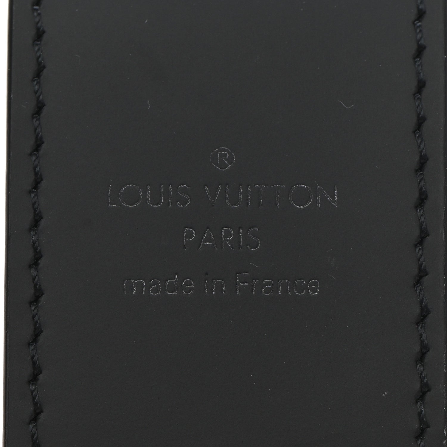Louis Vuitton Calfskin Bag Holder Black 3 of 6