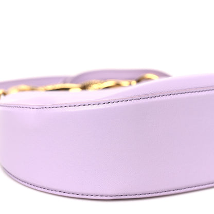 Lanvin Lambskin Cat Hobo Lilac 8 of 9