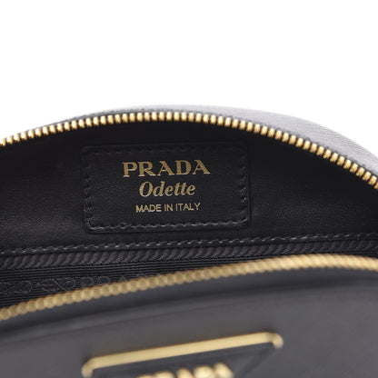 Prada Saffiano Lux Odette Belt Bag Black 6 of 9