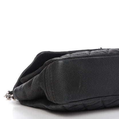 Chanel Iridescent Caviar Quilted Medium Lady Pearly Flap Black 9 of 15