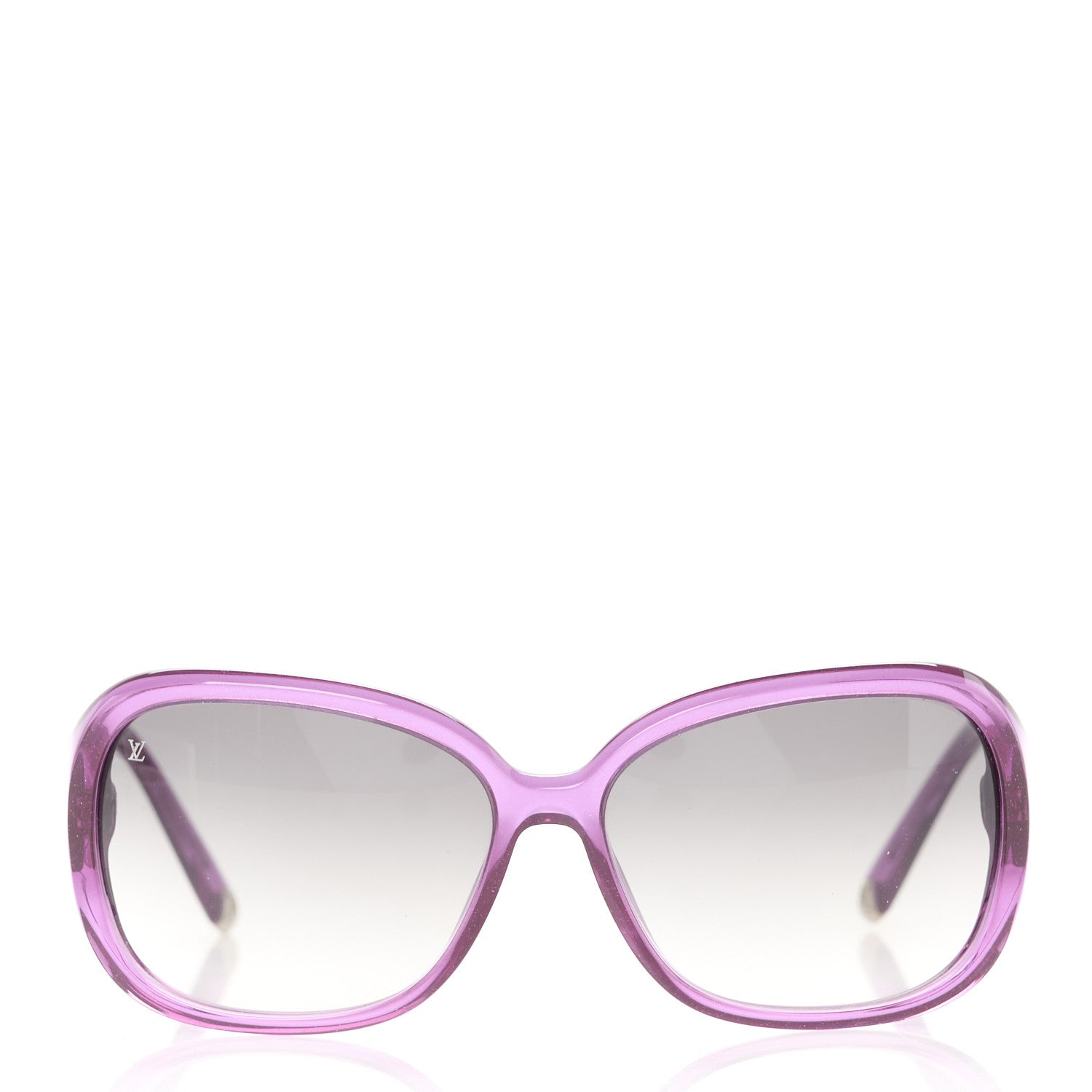 Louis Vuitton Obsession GM Z0642W Sunglasses Violet Glitter 2 of 8