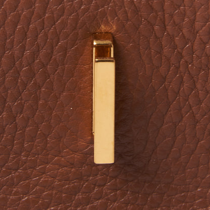 Hermes Taurillon Clemence Birkin 35 Marron D'Inde 25 of 33