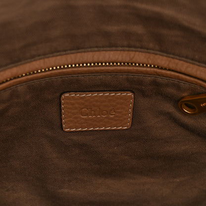 Chloe Calfskin Large Marcie Satchel Nut 6 of 10