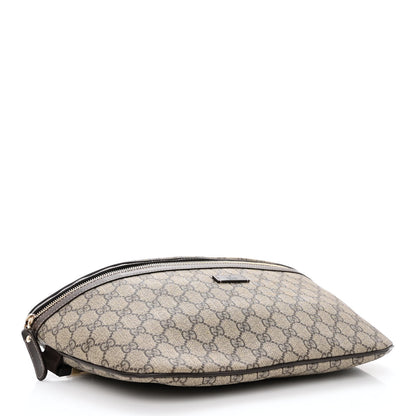 Gucci GG Supreme Monogram Belt Bag Dark Brown 4 of 11