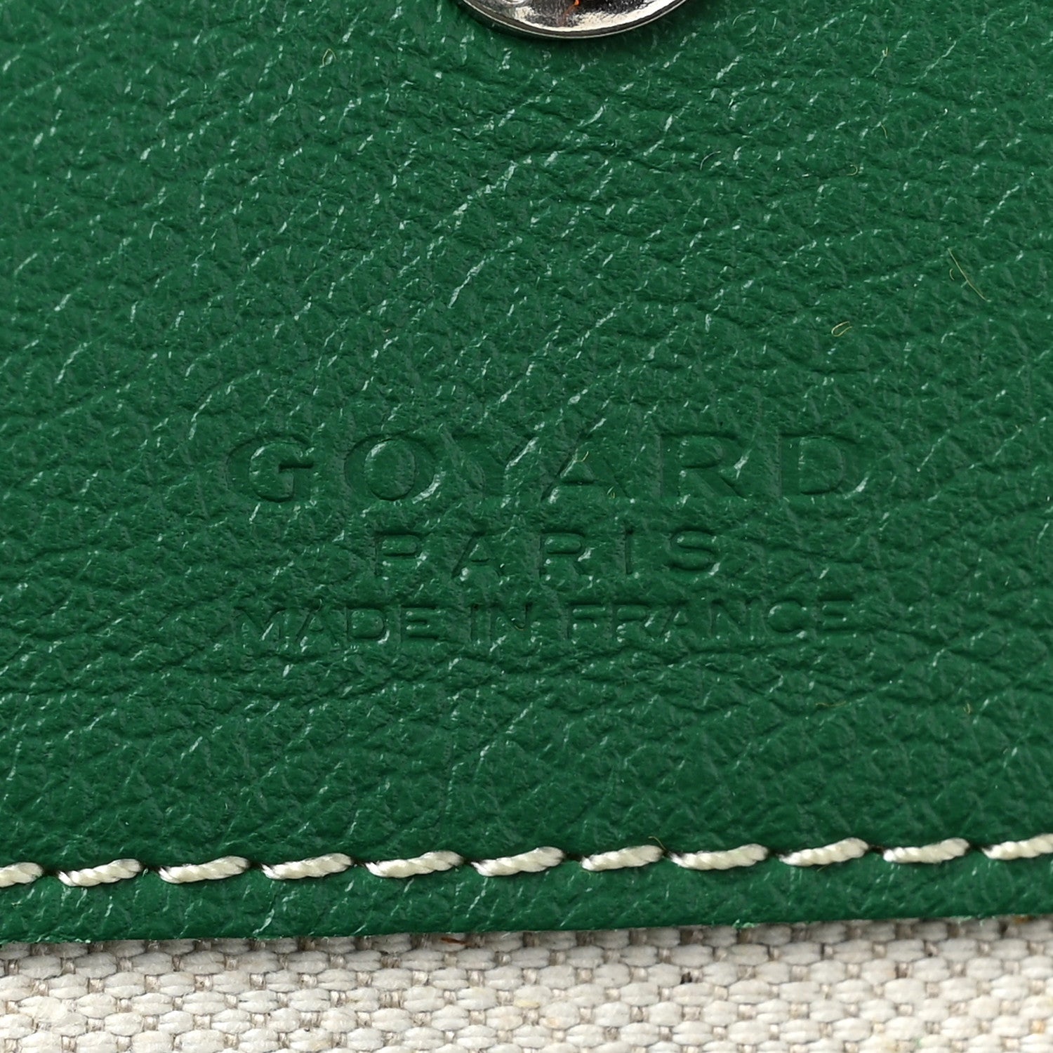 Goyard Goyardine Saint Louis GM Green 7 of 10