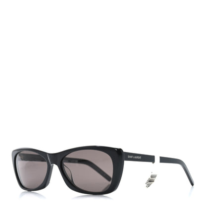 Saint Laurent Acetate Cat Eye Sunglasses SL 613 Black 1 of 8