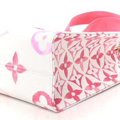 Louis Vuitton Monogram Giant By The Pool 2.0 Onthego PM Pink 9 of 10