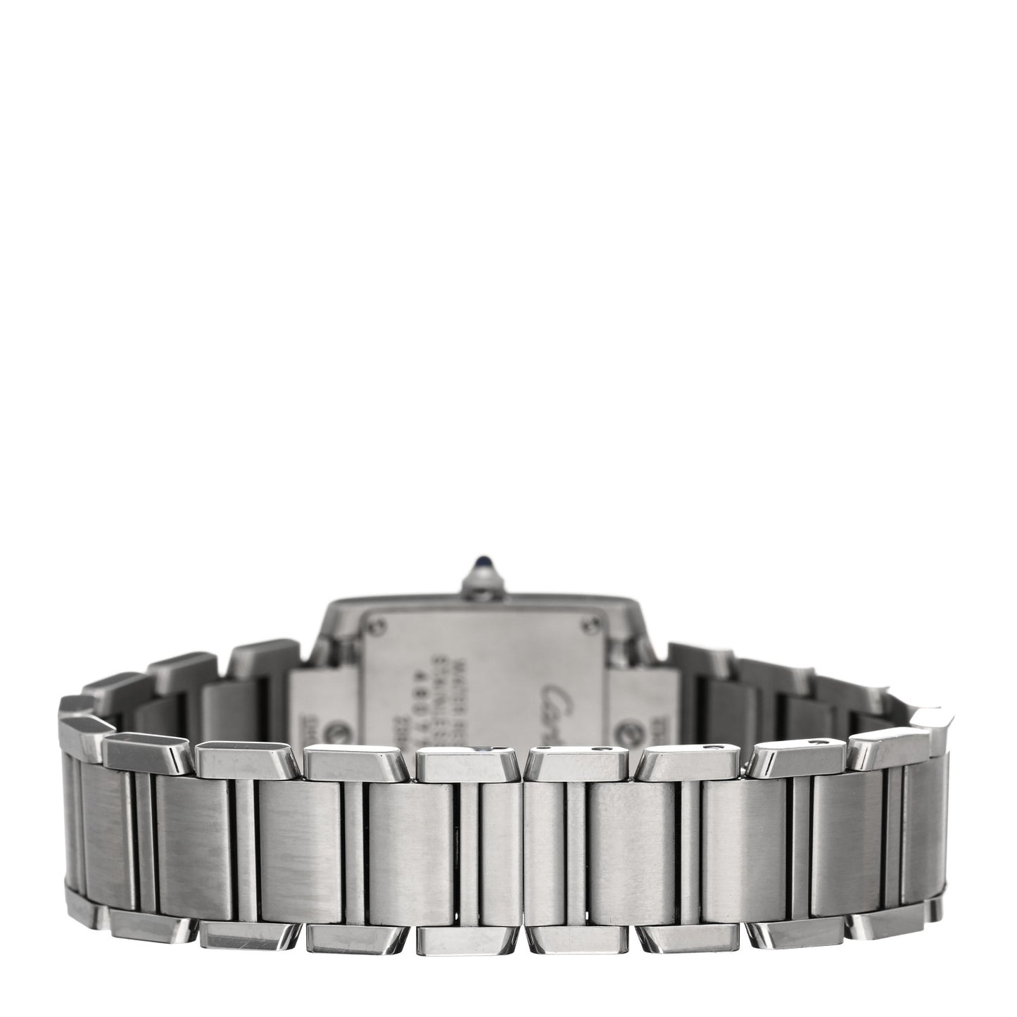 Stainless Steel 20mm Tank Francaise Quartz Watch