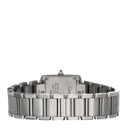 Cartier Stainless Steel 20mm Tank Francaise Quartz Watch 3 of 4