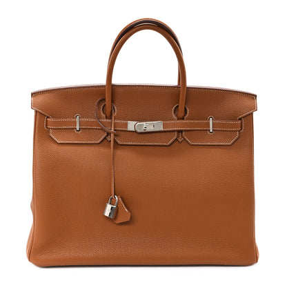 Hermes Togo Birkin 40 Gold 1 of 10
