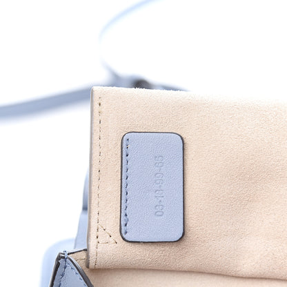 Chloe Suede Calfskin Mini Faye Bracelet Bag Washed Blue 6 of 9