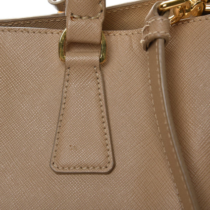 Prada Saffiano Lux Large Tote Sabbia 13 of 20
