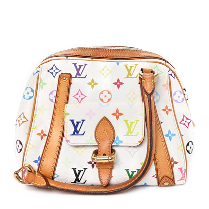 Louis Vuitton Monogram Multicolor Priscilla White 2 of 12