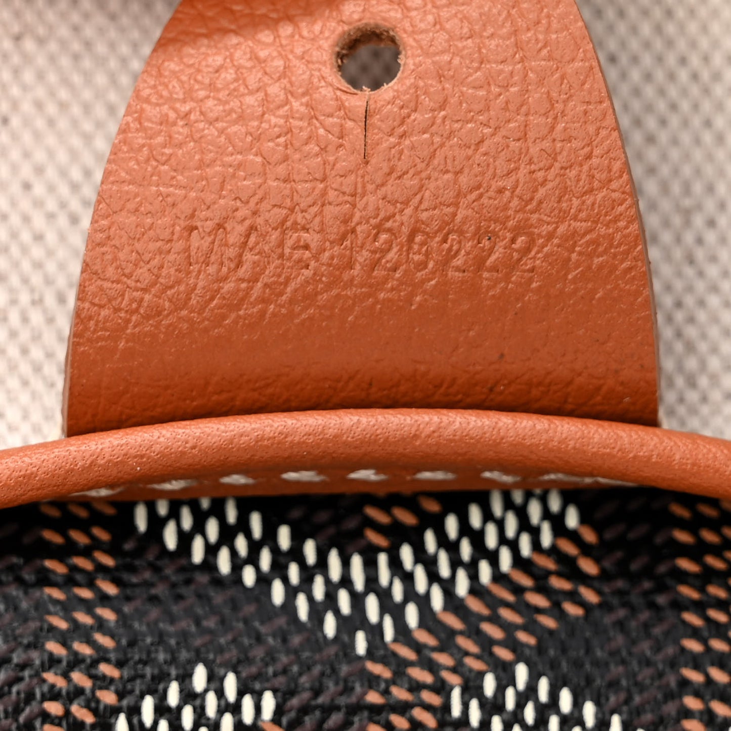 Goyardine Artois MM Black Gold