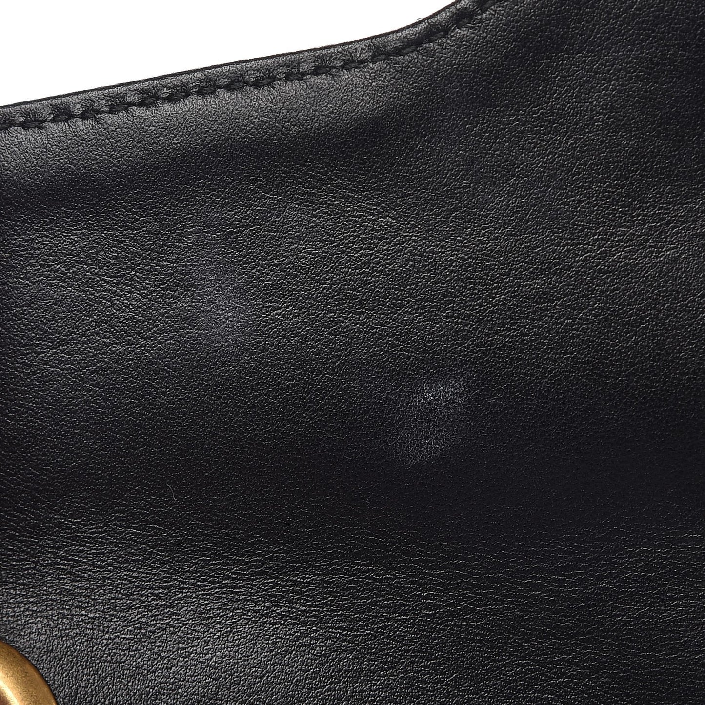 Calfskin Matelasse Small GG Marmont Shoulder Bag Black