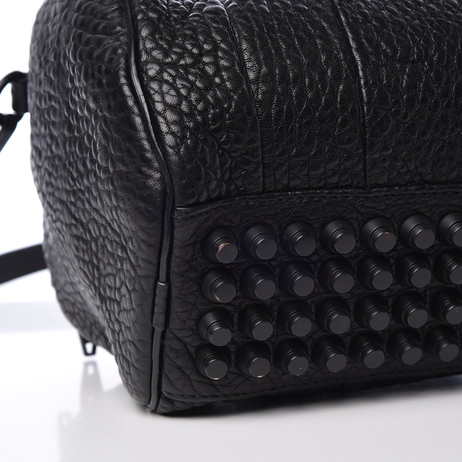 Alexander Wang Pebbled Lambskin Rockie Black Matte Black Hardware 9 of 10