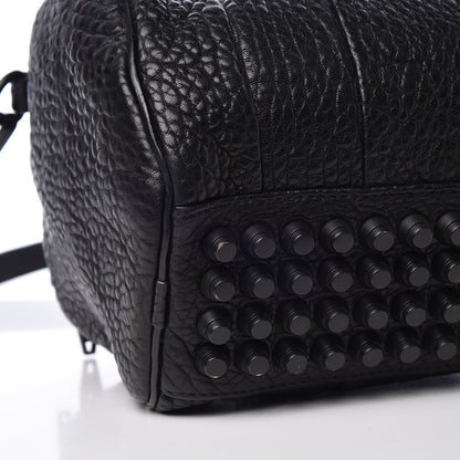 Alexander Wang Pebbled Lambskin Rockie Black Matte Black Hardware 9 of 10