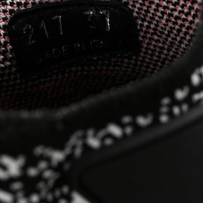 Prada Rubber Knit Printed Fabric Cloudbust Air Sneakers 37 White Pink Black 8 of 8